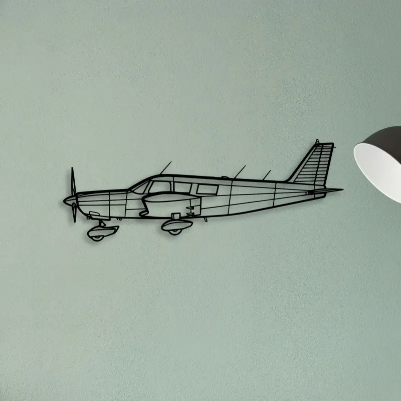 B737 300 — XS (50 cm) metal wall art