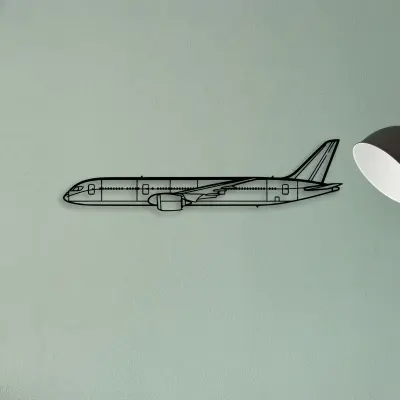 B787 Dreamliner — XS (50 cm) metal wall art