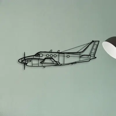 Bac Concorde — XS (50 cm) metal wall art