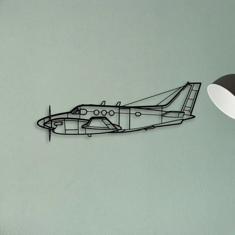 Bac Concorde — XS (50 cm) metal wall art