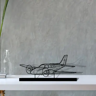 baron-58 — S (30 cm) metal wall art