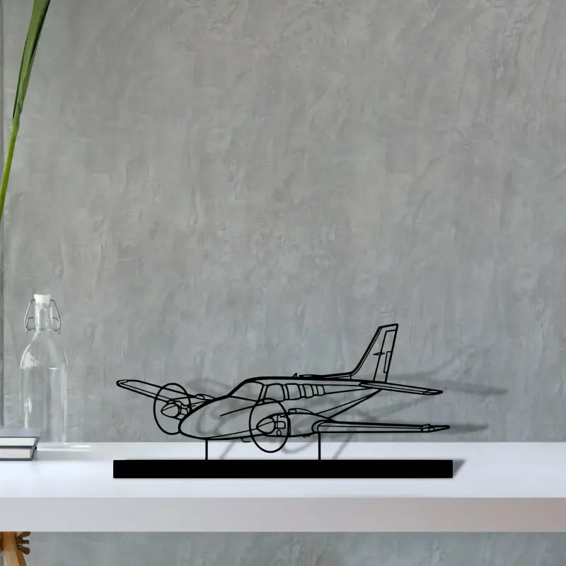 baron-58 — S (30 cm) metal wall art