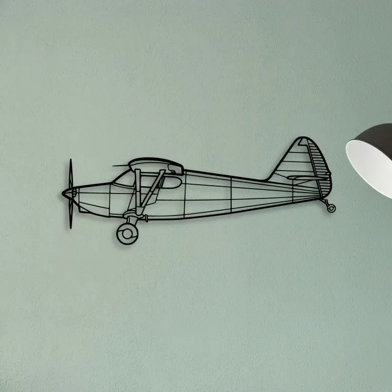 Bell 212 Sentry 2 — XS (50 cm) metal wall art