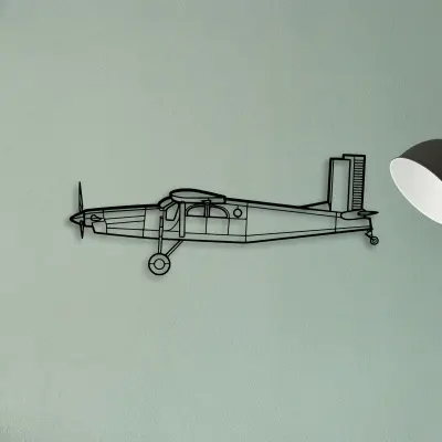 Bellanca Champion 7ECA — XS (50 cm) metal wall art