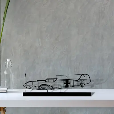bf109 — S (30 cm) metal wall art