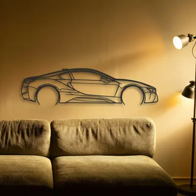 Bmw Bmw I8 cut outline from the Tinvibe range
