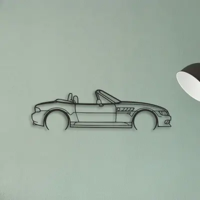 BMW Z3 — XS (50 cm) metal wall art