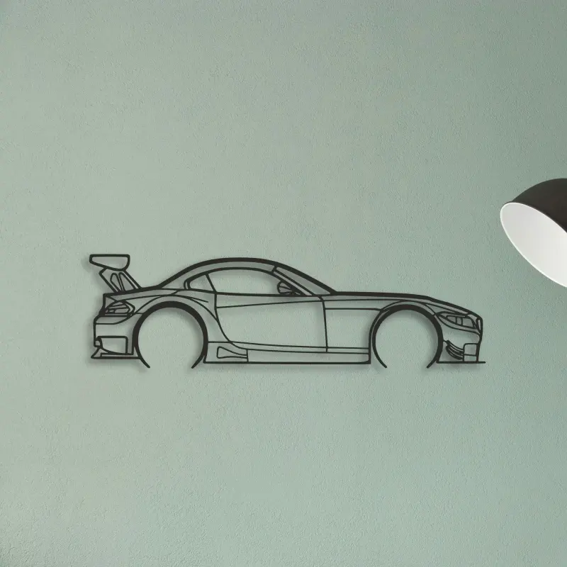 BMW Z4 E89 — XS (50 cm) metal wall art