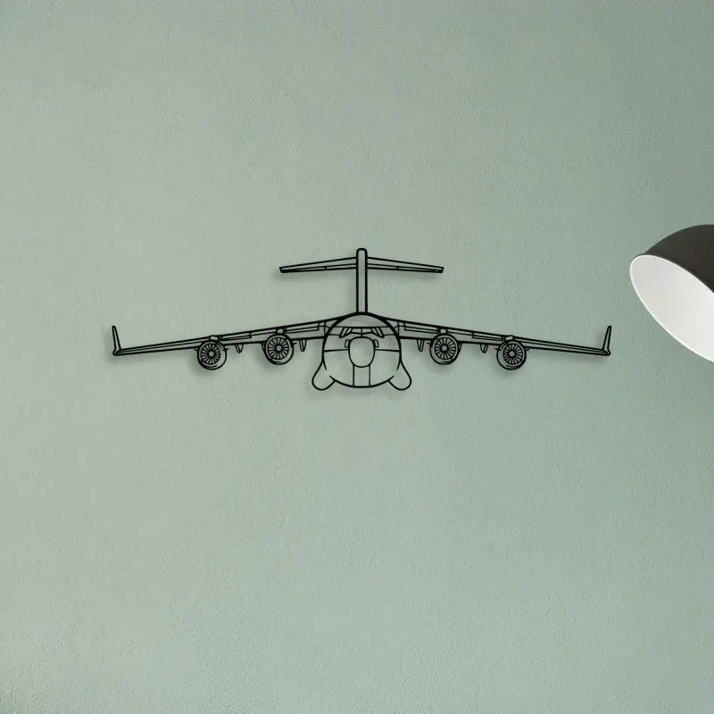 Boeing C17 — XS (50 cm) metal wall art