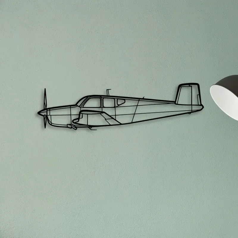 Bonanza K35 — XS (50 cm) metal wall art