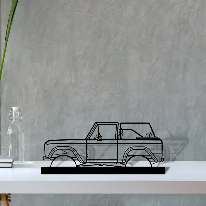 bronco-1971 — S (30 cm) metal wall art
