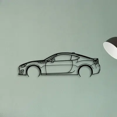 BRZ 2 — XS (50 cm) metal wall art