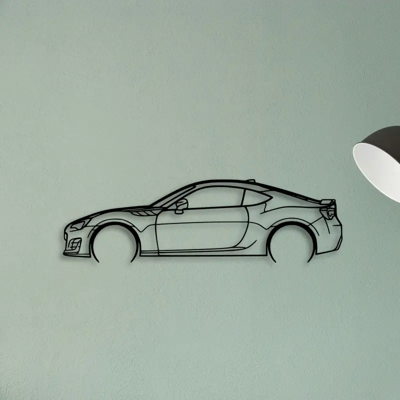 BRZ 2 — XS (50 cm) metal wall art