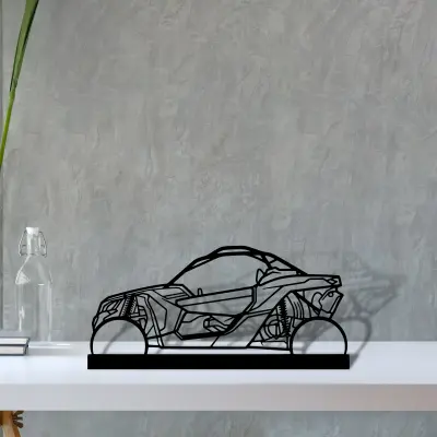 buggy-x3 — S (30 cm) metal wall art