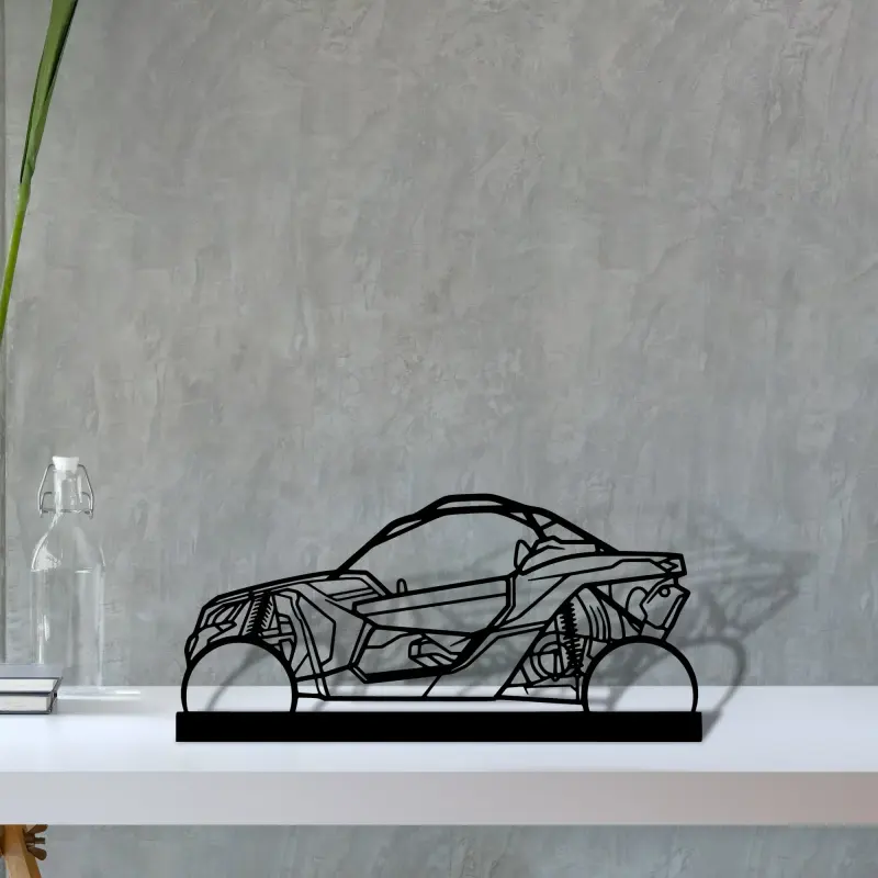 buggy-x3 — S (30 cm) metal wall art