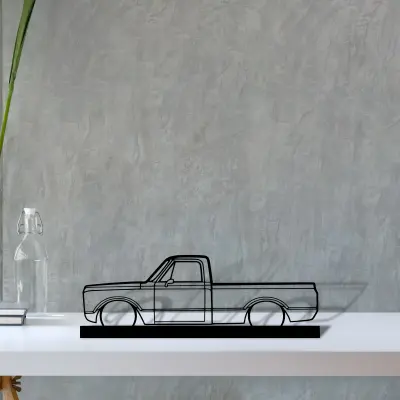 c-10-1971 — S (30 cm) metal wall art
