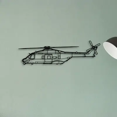 C 130H Hercules 2 — XS (50 cm) metal wall art