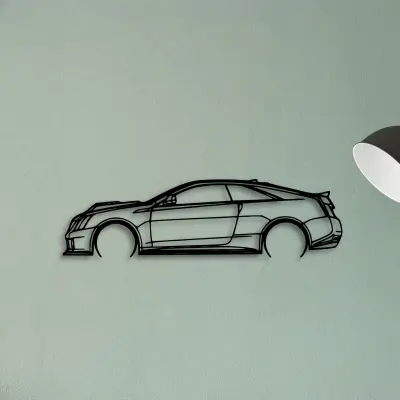 C V Coupe 2011 — XS (50 cm) metal wall art