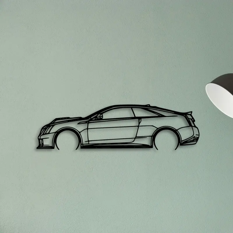 C V Coupe 2011 — XS (50 cm) metal wall art