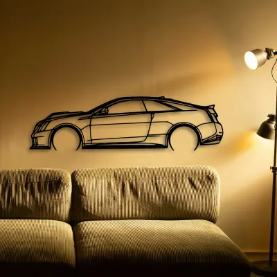 Hyundai & Kia C V Coupe 2011 cut-metal silhouette from the Tinvibe range