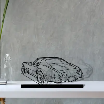 c3-1976 — S (30 cm) metal wall art