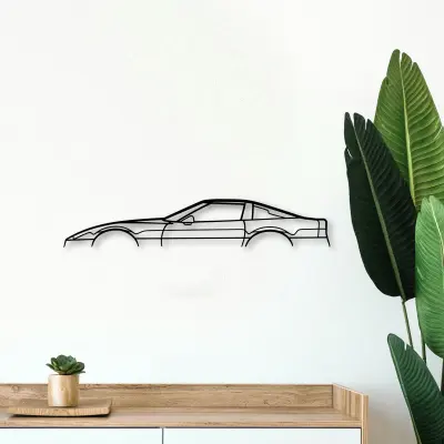 Chevrolet C4 2 cut-metal silhouette from the Tinvibe range