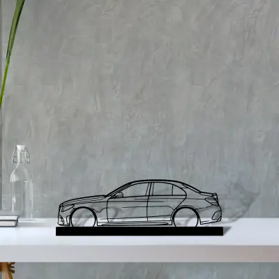 c43amg — S (30 cm) metal wall art