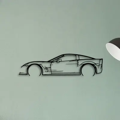 C6 ZR1 2 — XS (50 cm) metal wall art