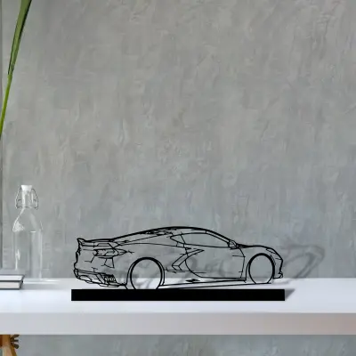 c8-back-2 — S (30 cm) metal wall art