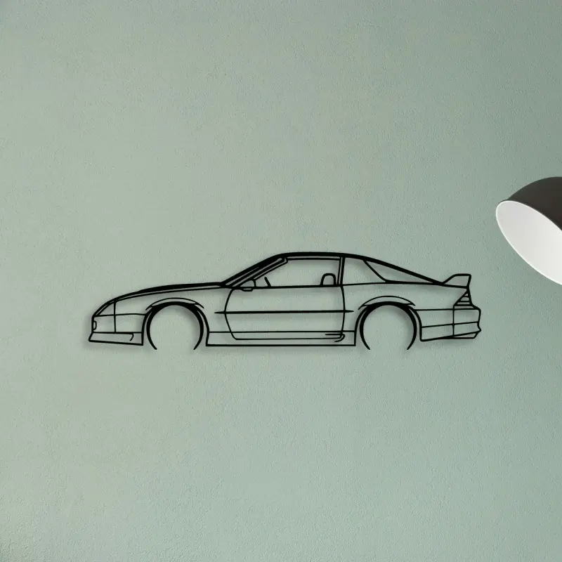 Camaro 1992 Z28 — XS (50 cm) metal wall art