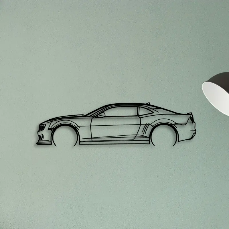 Camaro — XS (50 cm) metal wall art