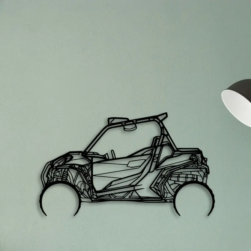 CAN AM Maverick 1000R — XS (50 cm) metal wall art