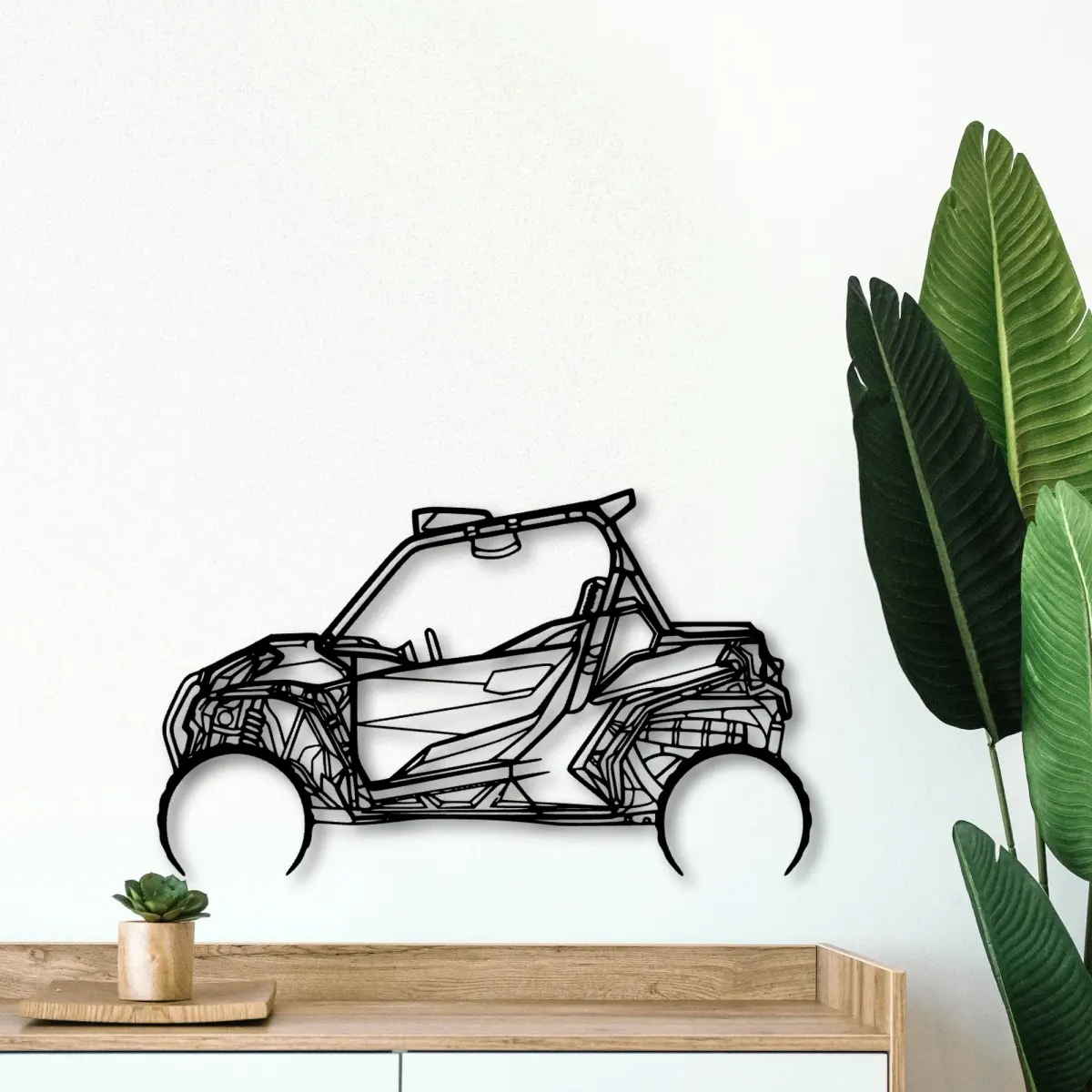 Ford Can Am Maverick 1000r cut-metal silhouette from the Tinvibe range