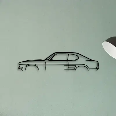 Capri 1969 — XS (50 cm) metal wall art