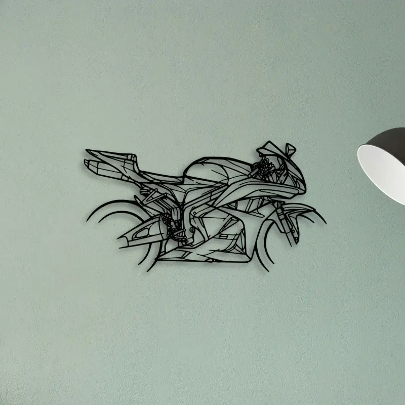 Cbr 600RR 2009 — XS (50 cm) metal wall art