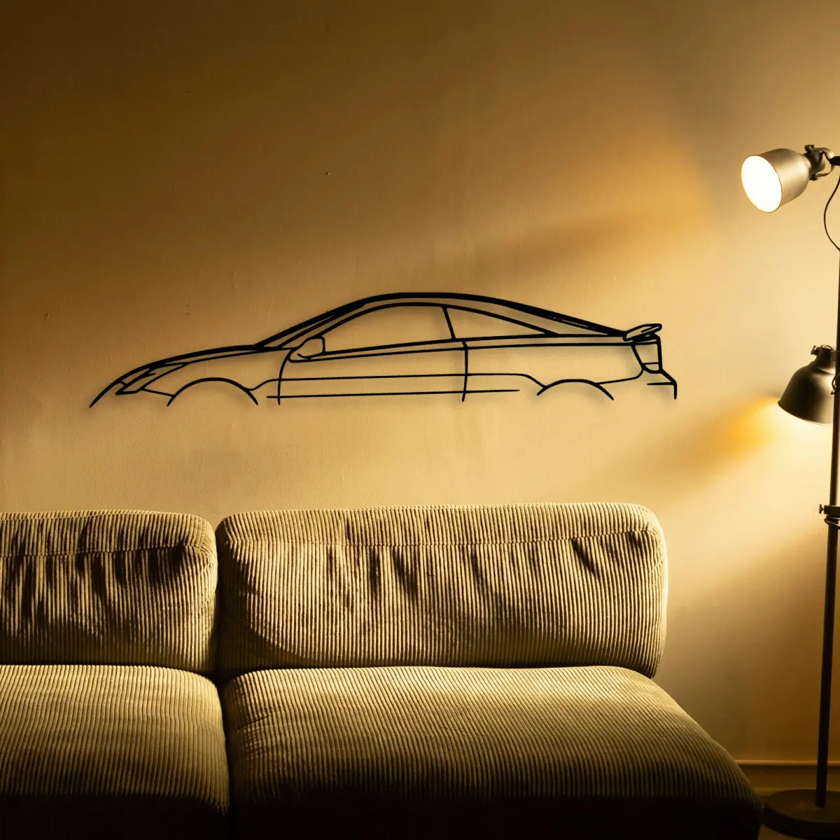 Toyota Celica GT 2000 shape on a hero wall
