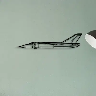 Cf 105 Arrow 3 — XS (50 cm) metal wall art