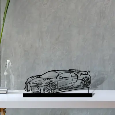 chiron-pur-sport-2021 — S (30 cm) metal wall art