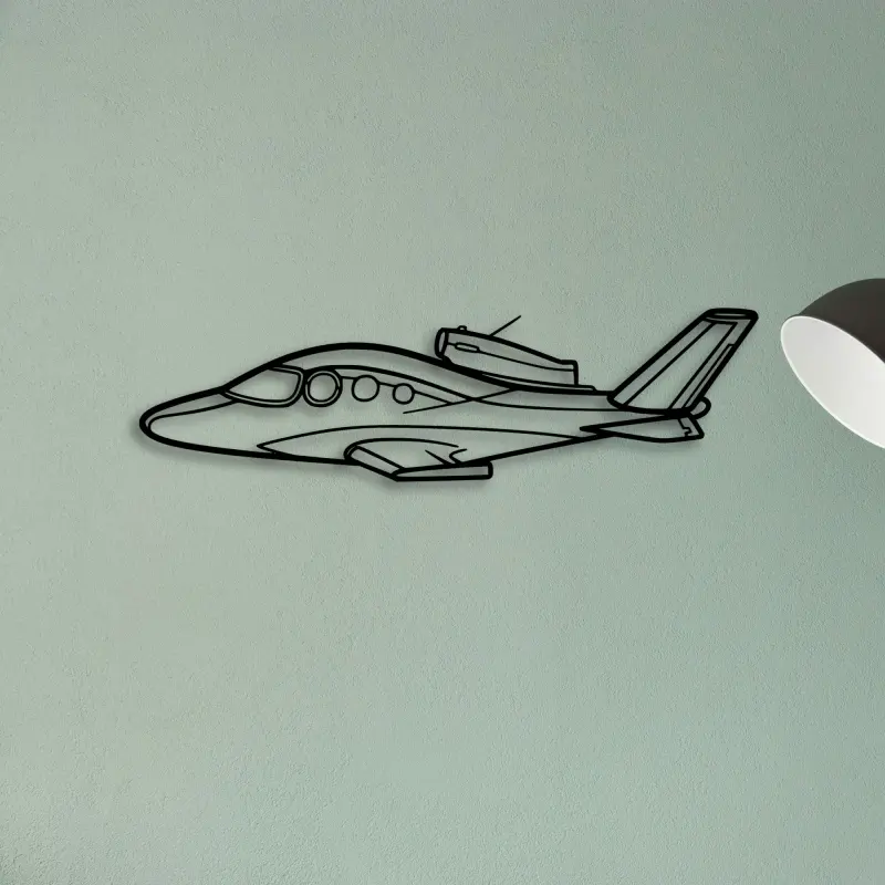 Cirrus SF30 — XS (50 cm) metal wall art