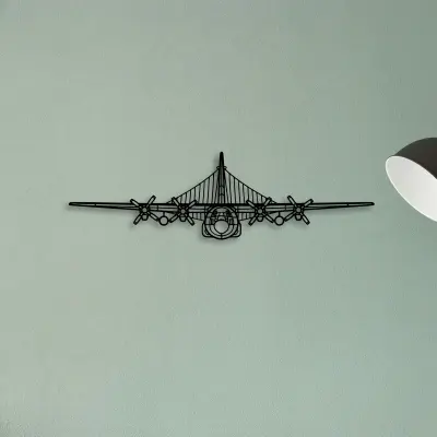 Citabria 3 — XS (50 cm) metal wall art