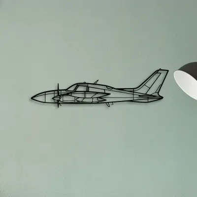 Citation M2 — XS (50 cm) metal wall art