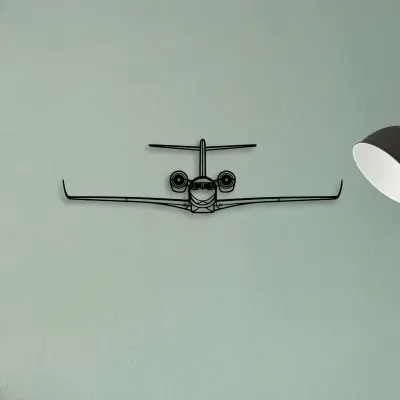 Citation X — XS (50 cm) metal wall art
