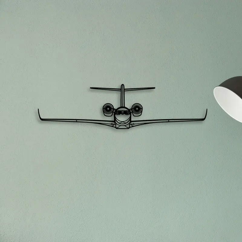 Citation X — XS (50 cm) metal wall art