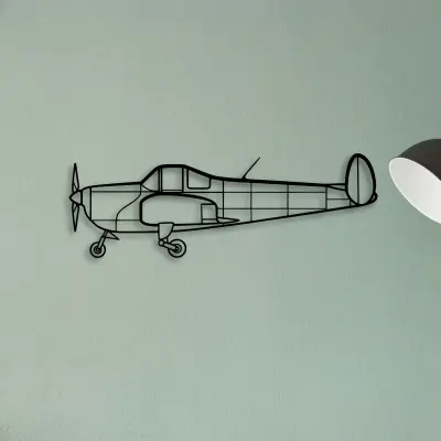 Citation Xls 2 — XS (50 cm) metal wall art