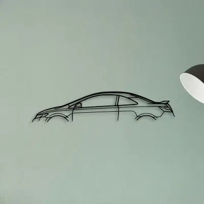 Civic SI Coupe 2006 — XS (50 cm) metal wall art