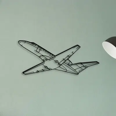 CJ3 — XS (50 cm) metal wall art