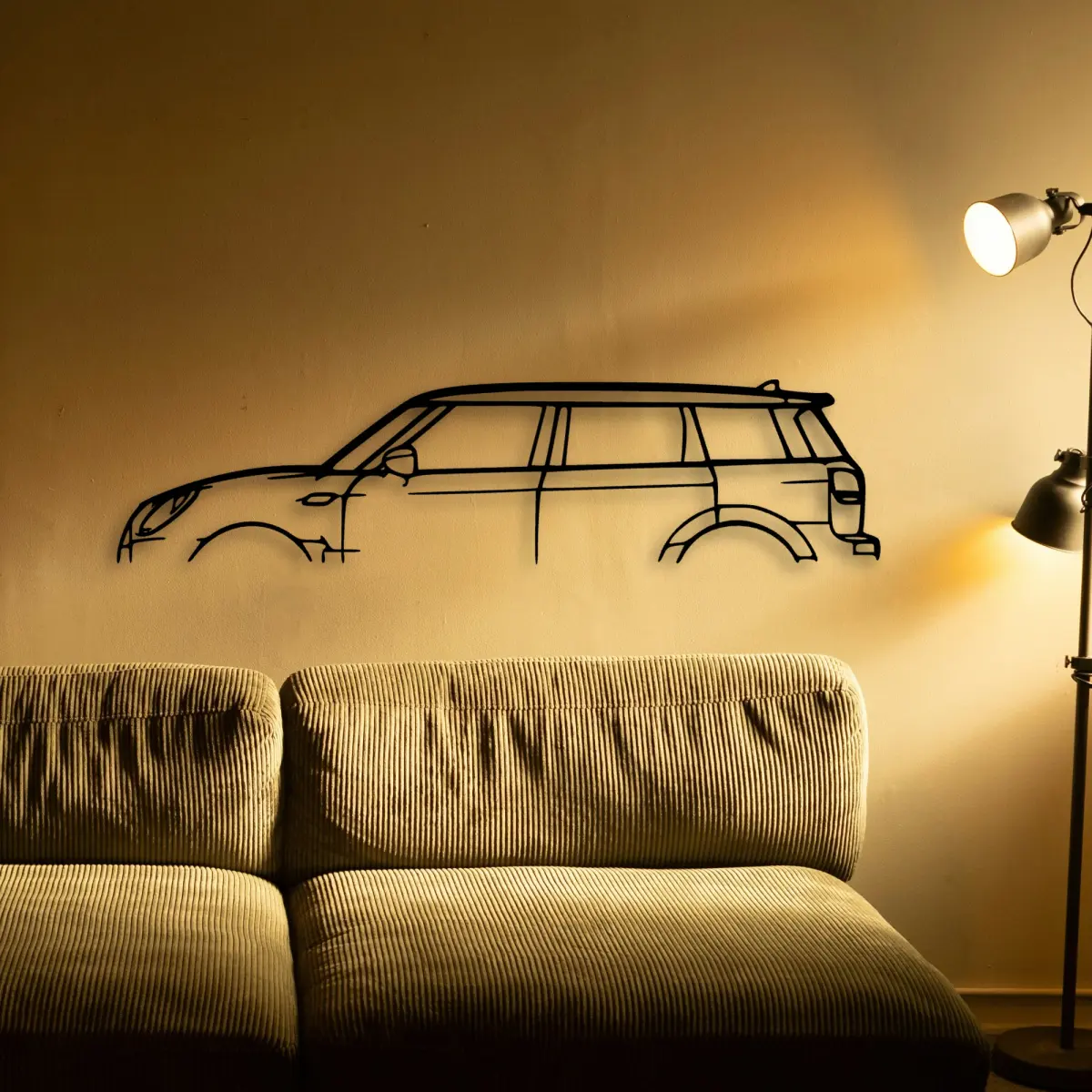 Mini Clubman Jcw 2019 cut outline from the Tinvibe range