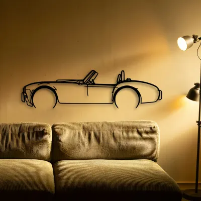 Shelby & Cobra Cobra 1985 cut outline from the Tinvibe range