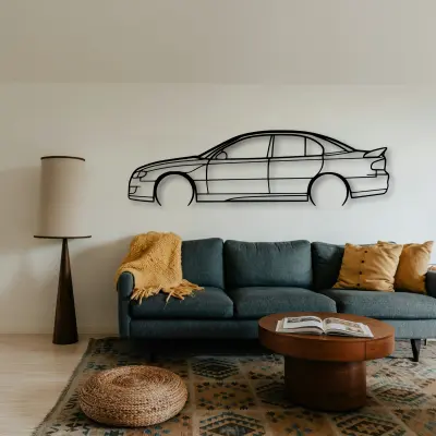 Holden Commodore Vx Gts cut-metal silhouette from the Tinvibe range