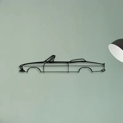Corvair 1967 — XS (50 cm) metal wall art